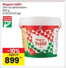 Spar Magyar tejföl ajánlat