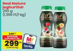 Spar Real Nature joghurtital ajánlat