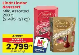 Spar Lindt Lindor desszert ajánlat