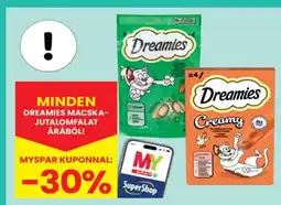 Spar Dreamies macskajutalalomfalat ajánlat