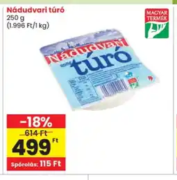 Spar Nádudvari túró ajánlat
