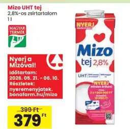 Spar Mizo UHT tej ajánlat