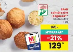 Spar Spar sajttal szórt pogácsa ajánlat