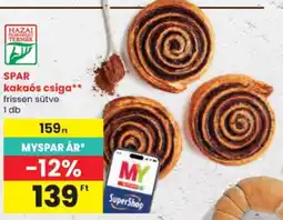 Spar Spar kakaós csiga ajánlat
