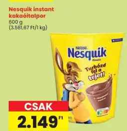 Spar Nesquik instant kakaóitalpor ajánlat