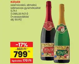 Spar Kölyök szénsavas gyümölcsital ajánlat