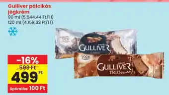 Spar Gulliver pálcikás jégkrém ajánlat