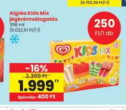 Spar Algida Kids Mix jégkrémválogatás ajánlat
