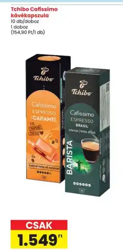 Spar Tchibo Cafissimo kávékapszula ajánlat