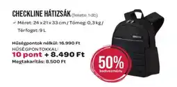 Spar Checkline hátizsák ajánlat
