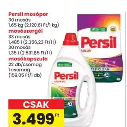 Spar Persil mosópor, mosószergél vagy mosókapszula ajánlat