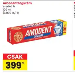 Spar Amodent fogkrém ajánlat