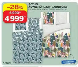 Auchan ACTUEL ÁGYNEMŰHUZAT-GARNITÚRA ajánlat
