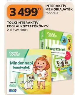 Auchan TOLKI INTERAKTÍV FOGLALKOZTATÓKÖNYV ajánlat