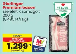 Spar Gierlinger Premium bacon ajánlat