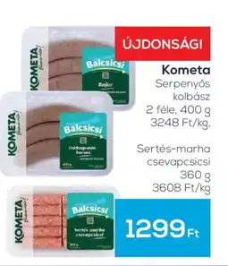 GRoby Kometa Serpenyős kolbász vagy csevapcsicsi ajánlat
