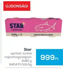 GRoby Star aprított tonhal ajánlat