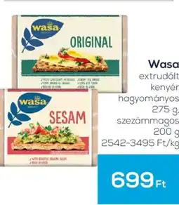 GRoby Wasa extrudált kenyér ajánlat