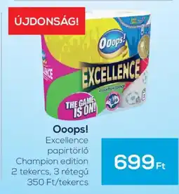 GRoby Ooops! Excellence papírtörlő Champion edition ajánlat