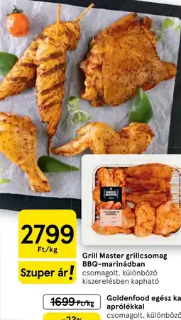 Tesco Grill Master grillcsomag BBQ-marinádban ajánlat