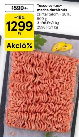 Tesco Tesco sertés-marha darálthús ajánlat