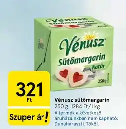Tesco Vénusz sütőmargarin ajánlat
