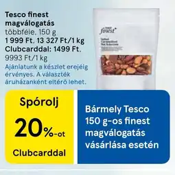 Tesco Tesco finest magválogatás ajánlat