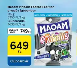 Tesco Maoam Pinballs Football Edition olvadó rágóbonbon ajánlat