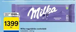 Tesco Milka nagytáblás csokoládé ajánlat