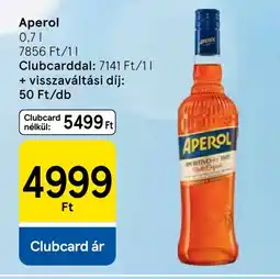 Tesco Aperol ajánlat