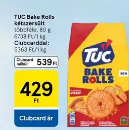 Tesco Tuc Bake Rolls kétszersült ajánlat