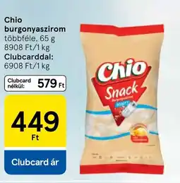 Tesco Chio burgonyaszirom ajánlat