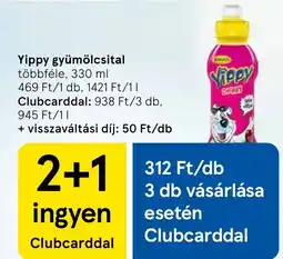 Tesco Rauch Yippy gyümölcsital ajánlat