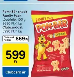 Tesco Chio Pom-Bär snack Family Pack ajánlat