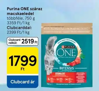 Tesco Purina one száraz macskaeledel ajánlat