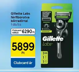 Tesco Gillette Labs férfiborotva bőrradírral ajánlat