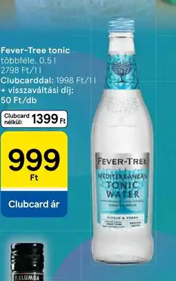 Tesco Fever-Tree tonic ajánlat