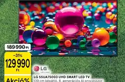 Tesco LG 55UA75003 UHD smart LED TV ajánlat