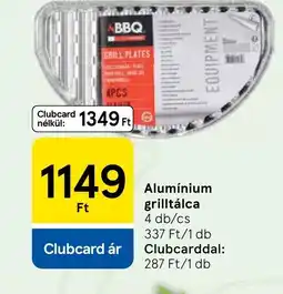 Tesco Bbq Alumínium grilltálca ajánlat