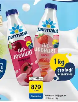 Tesco Parmalat ivójoghurt ajánlat