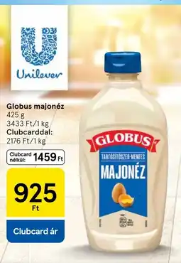 Tesco Globus majonéz ajánlat