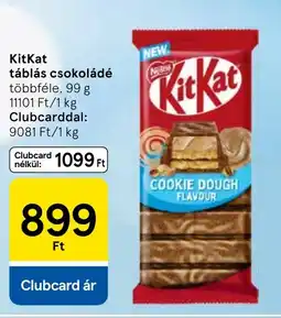 Tesco KitKat táblás csokoládé ajánlat