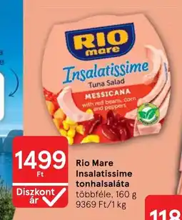 Tesco Rio Mare Insalatissime tonhalsaláta ajánlat