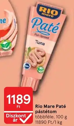 Tesco Rio Mare Paté pástétom ajánlat