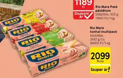 Tesco Rio Mare Paté pástétom ajánlat