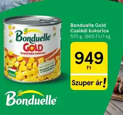 Tesco Bonduelle Gold Családi kukorica ajánlat