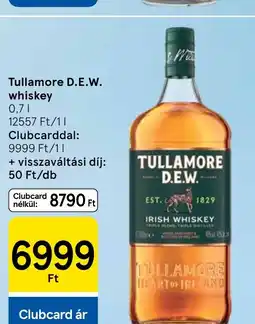 Tesco Tullamore d.e.w. Whiskey ajánlat