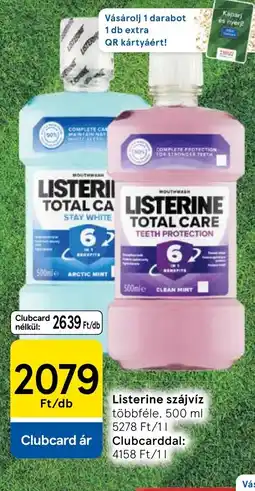 Tesco Listerine szájvíz ajánlat