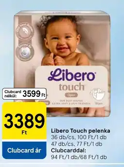 Tesco Libero Touch pelenka ajánlat