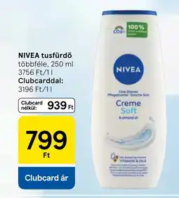 Tesco Nivea tusfürdő ajánlat